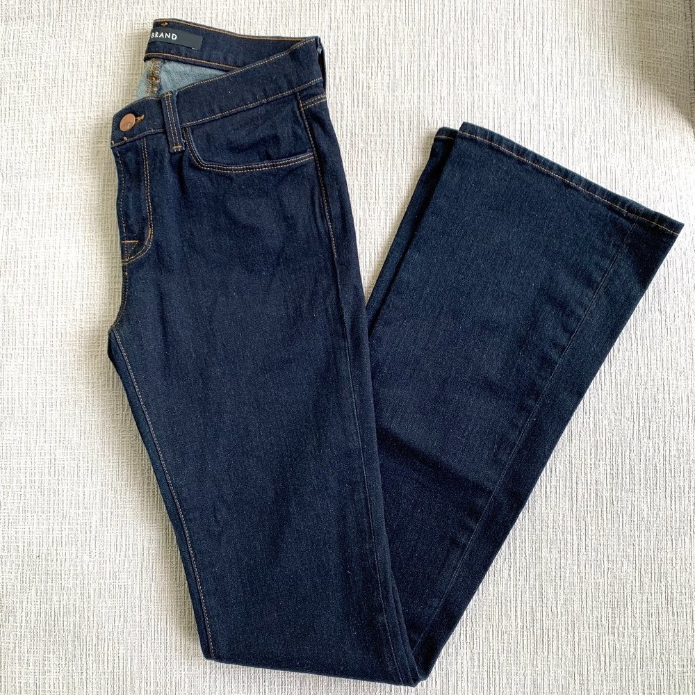 J Brand Mid Rise Bootcut Jeans